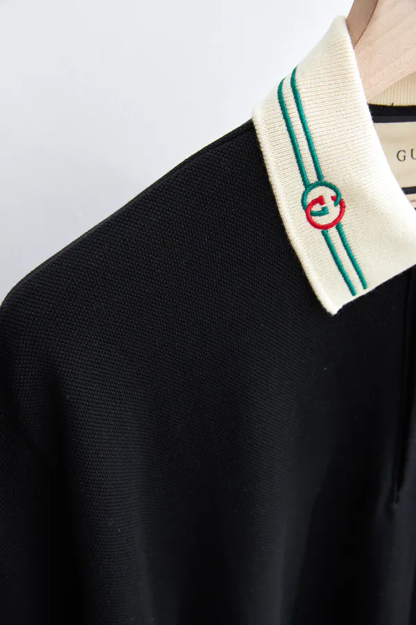 Gucc* 2021SS New Embroidered Short Sleeve T Shirt