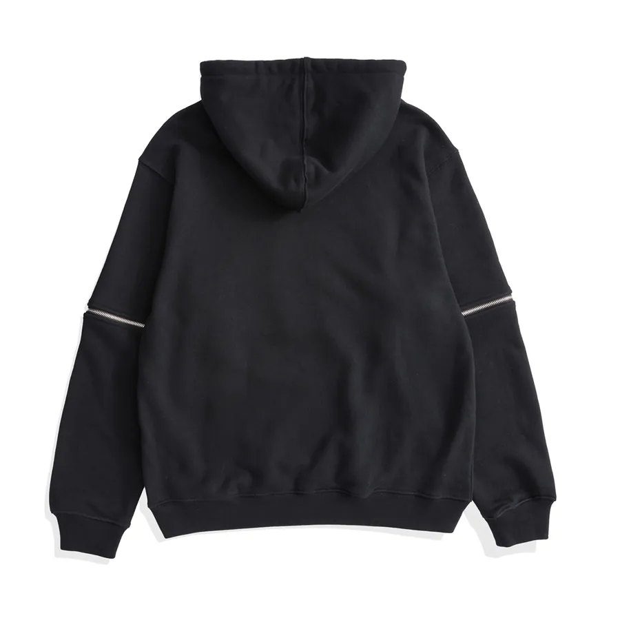 Gucc*22 Autumn Winter New Daylight Print Detachable Sleeve Hoodie