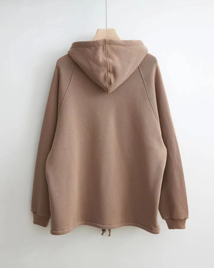 New Gucc* Coffee Colored Hoodie