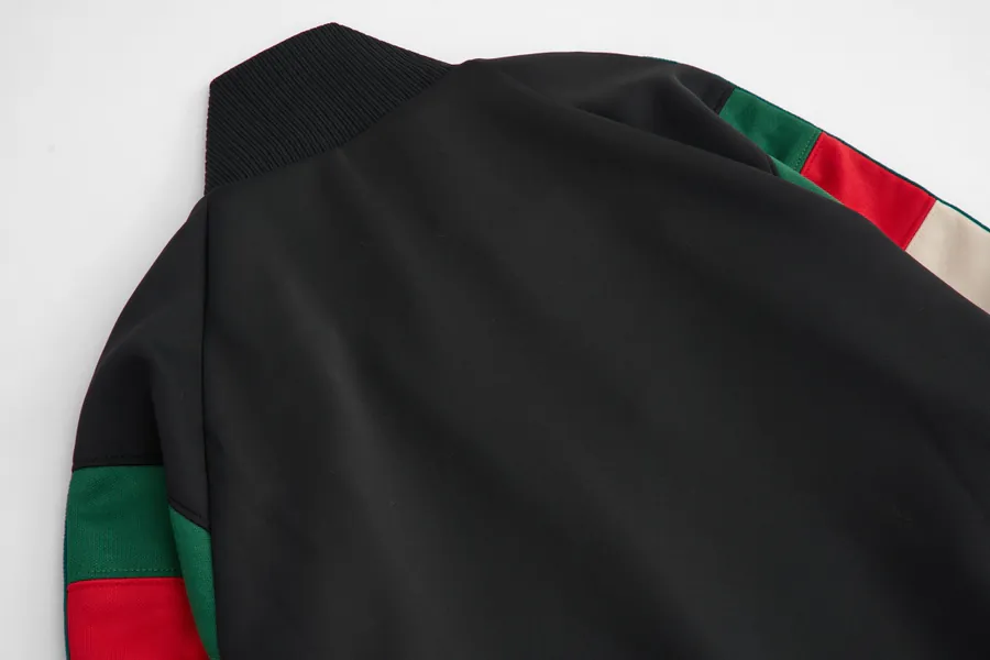 Gucc* New Arrival Retro Style Bucket Bag with Red and Green Trim