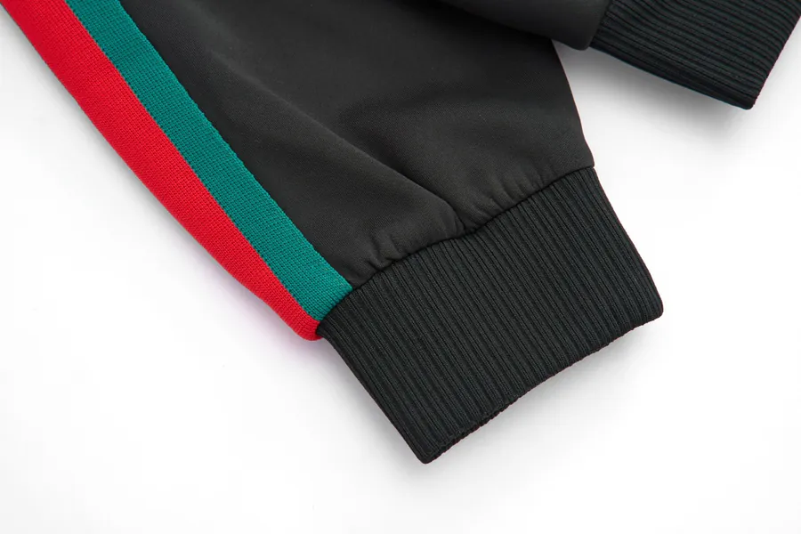 Gucc* New Arrival Retro Style Bucket Bag with Red and Green Trim