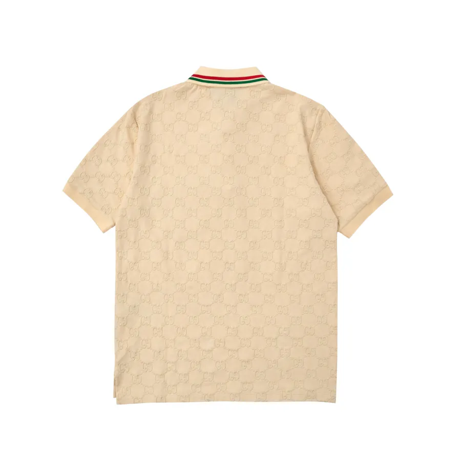 Exclusive High End Embroidery Double G Logo Short Sleeve