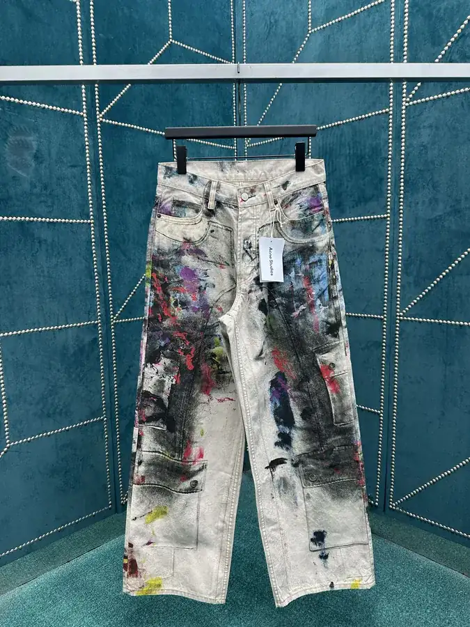 Acne 25ss New Wide Legged Jeans