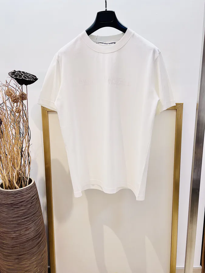 Alexander Wang Cotton Loose Fit Print T Shirt