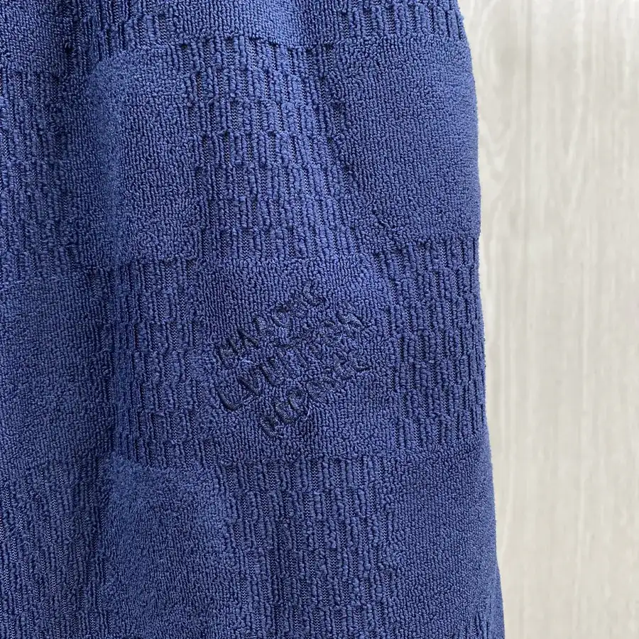 1V Damier Embroidered Cotton Shorts