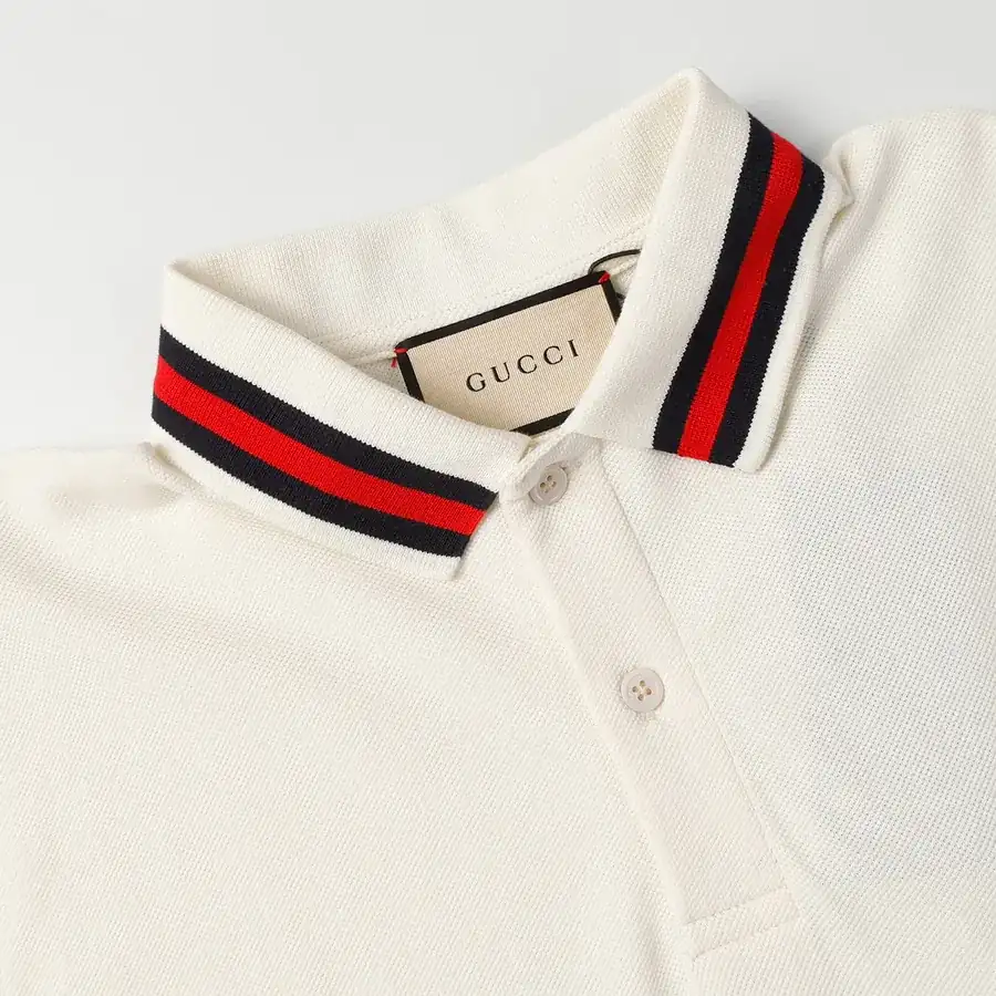 Gucc* 2024 New Polo Shirt Short Sleeve, Double G Embroidery