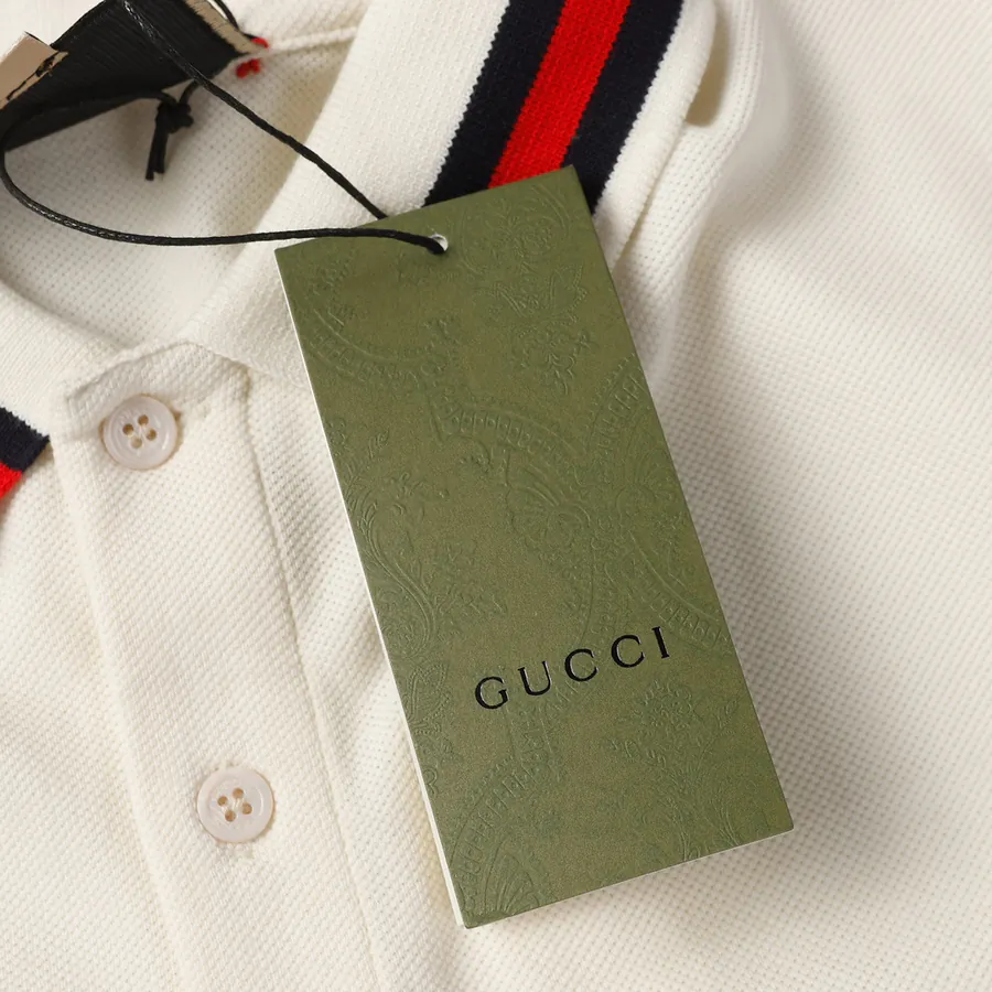 Gucc* 2024 New Polo Shirt Short Sleeve, Double G Embroidery