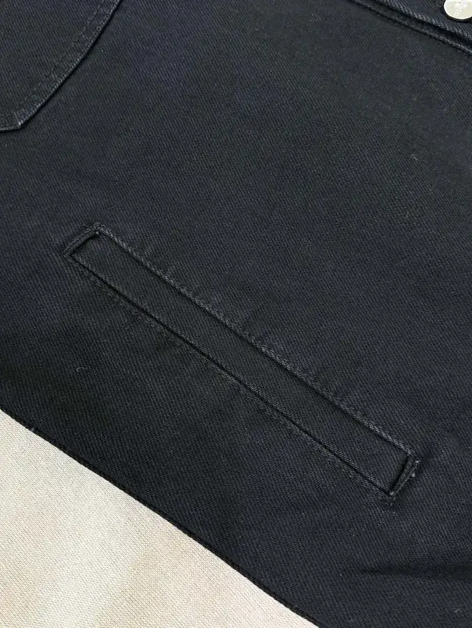 P300 Gu 2025FW Denim Pocket Embroidery Jacket