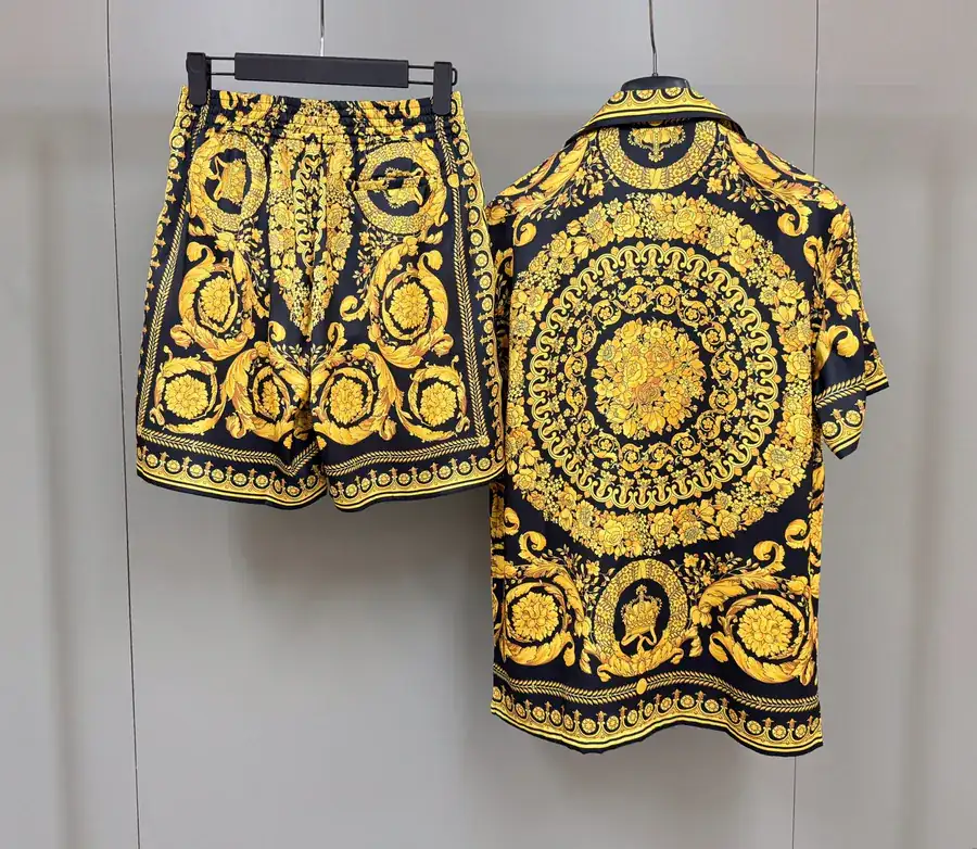 P460 Suit V Home 2025 SS Season New Collection Men's Barocco Shorts