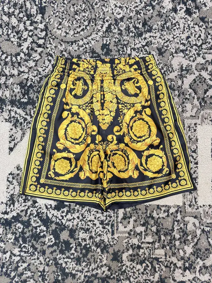P460 Suit V Home 2025 SS Season New Collection Men's Barocco Shorts