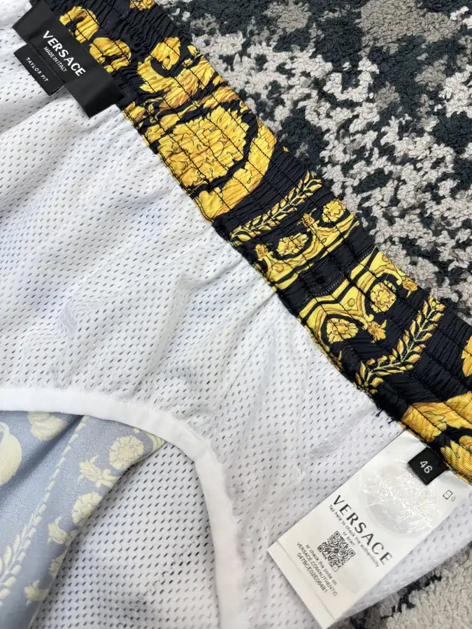 P460 Suit V Home 2025 SS Season New Collection Men's Barocco Shorts