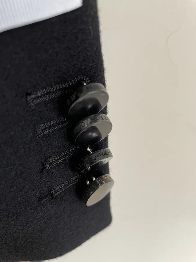 Off White Logo Long Coat
