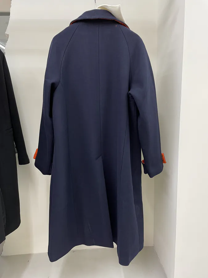 Off White Oversized Coat with Premium Fabric