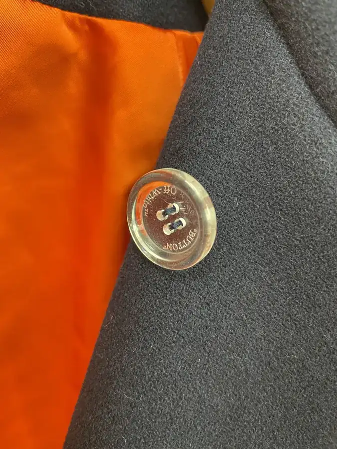 Off White Oversized Coat with Premium Fabric