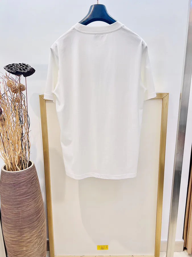 WE11DONE 25SS Gradual Logo Camlin Print Cotton Oversized T Shirt