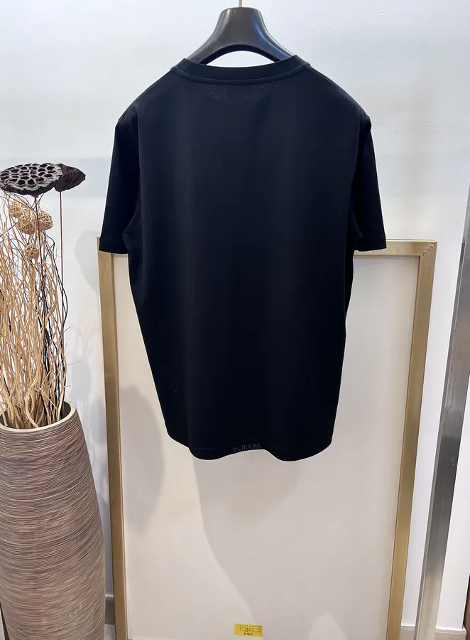 WE11DONE 25SS Gradual Logo Cotton T Shirt with Oversize Fit