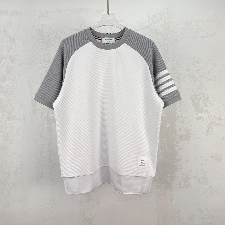 TB 23ss Colorful Stair Short Sleeve