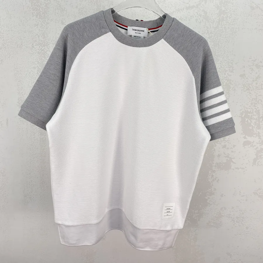 TB 23ss Colorful Stair Short Sleeve