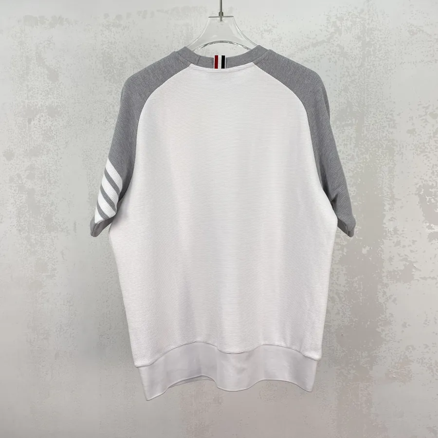 TB 23ss Colorful Stair Short Sleeve