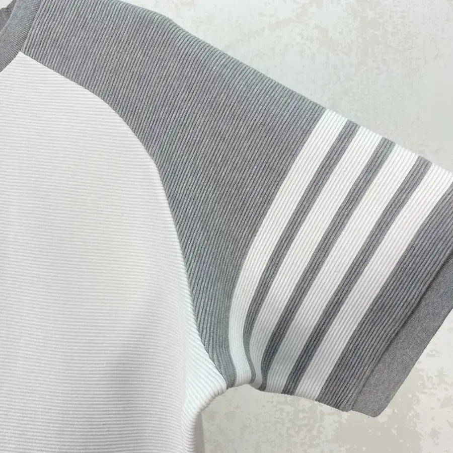TB 23ss Colorful Stair Short Sleeve