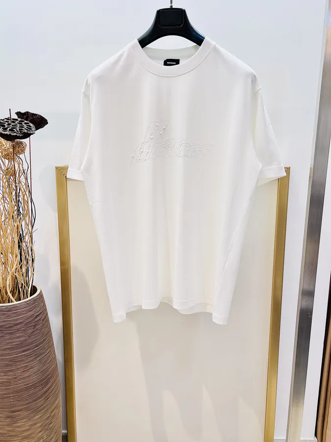 WE11DONE 25SS Oversize T Shirt in Black and White