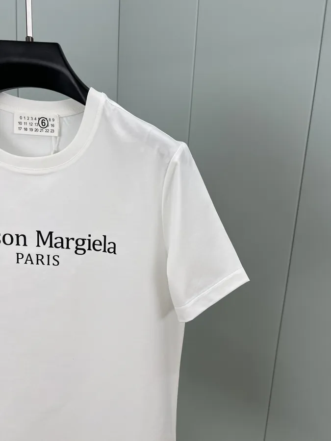 Maison Margiela 25 Spring Summer New Collection Letter Print Logo T Shirt
