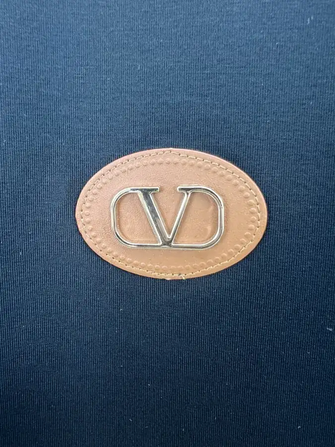 Valentino 25 Spring Summer New Logo T Shirt with Metal Hardware