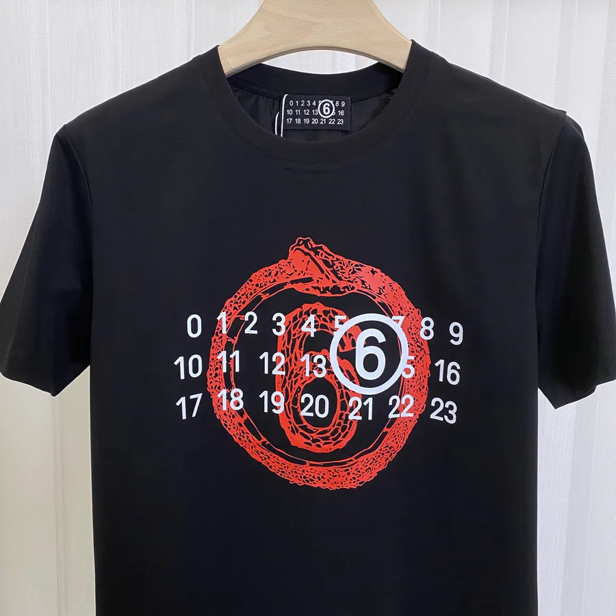 MM6 Maison Margiela 25 Spring Summer New Collection Snake Year Limited Print Short Sleeve T Shirt