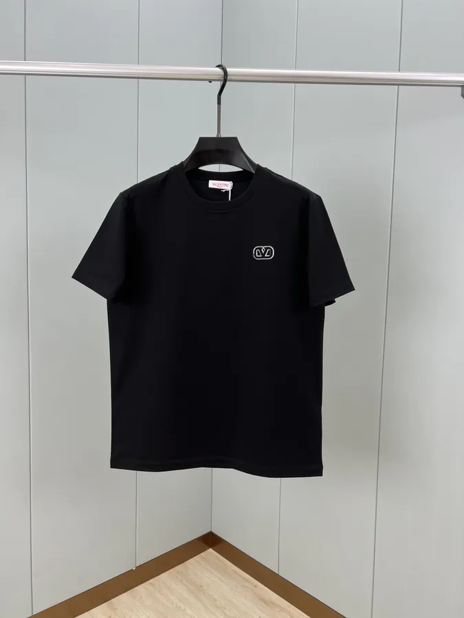 Valentino 25 Spring Summer New VLOGO Embroidered T Shirt