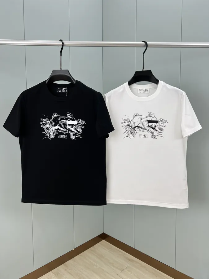 MM6 Maison Margiela 25 Spring/Summer New Collection Blind Rabbit Digital Print T Shirt