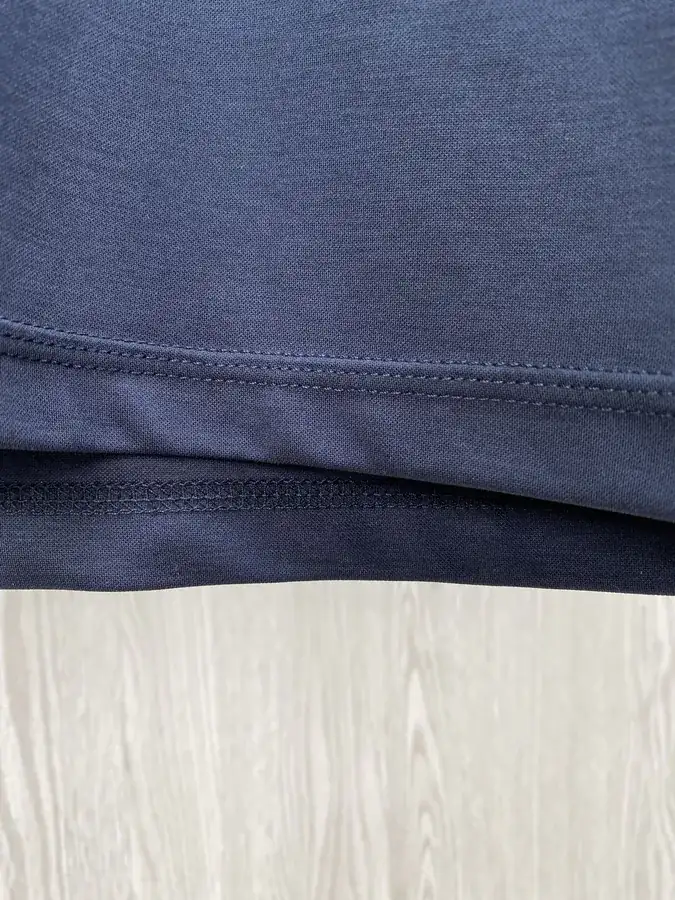 P185 PRD 25 Summer New Classic Short Sleeve T Shirt in Navy Blue