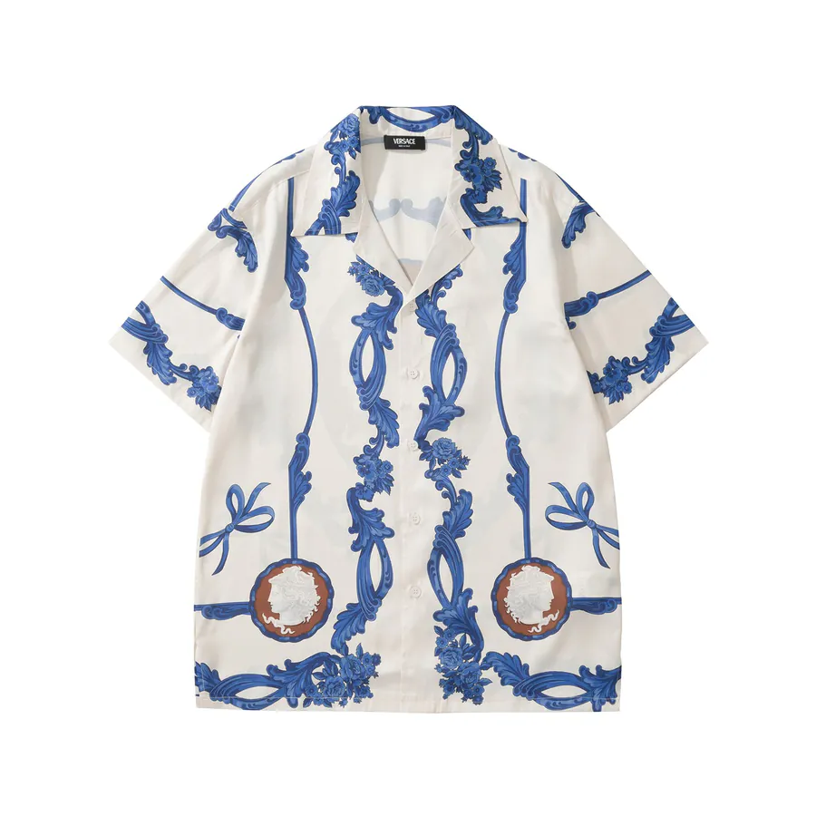 VS Shirt with Medusa Cameo Print 46 48 50 52