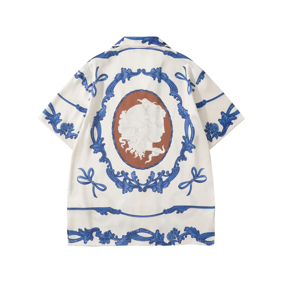 VS Shirt with Medusa Cameo Print 46 48 50 52