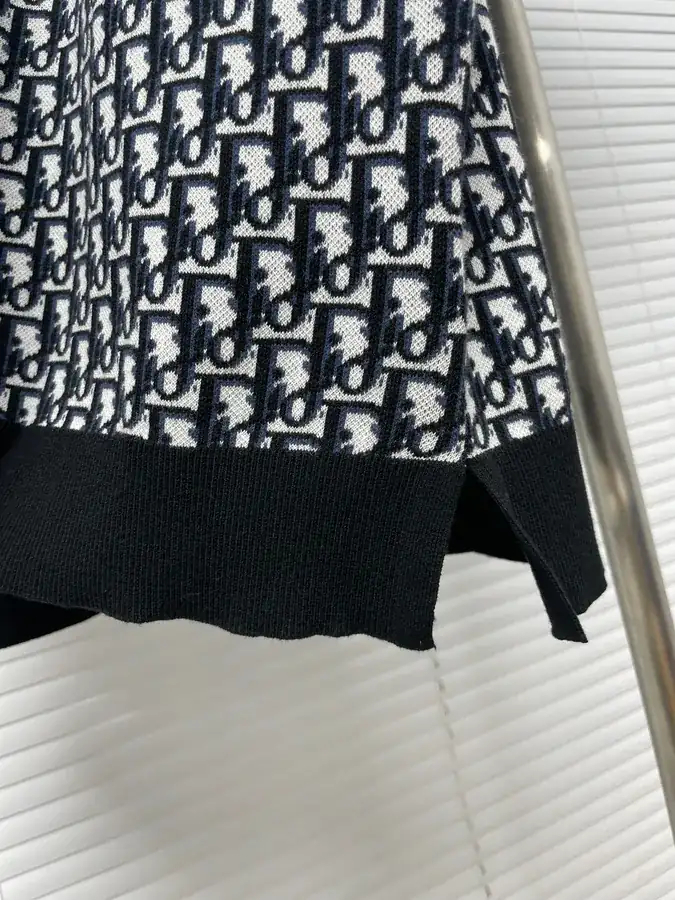 Di*r Oblique Print Cotton Short Sleeve