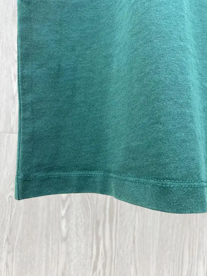 LOE Embroidered情侣款 Round Neck Short Sleeve T shirt