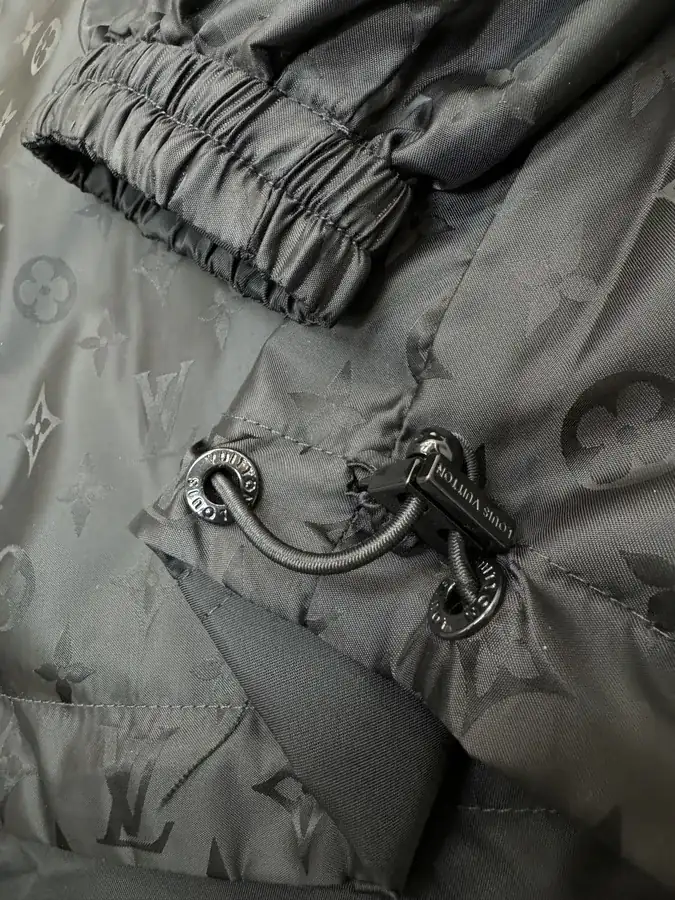 Reversibile Monogram Print Windproof Jacket
