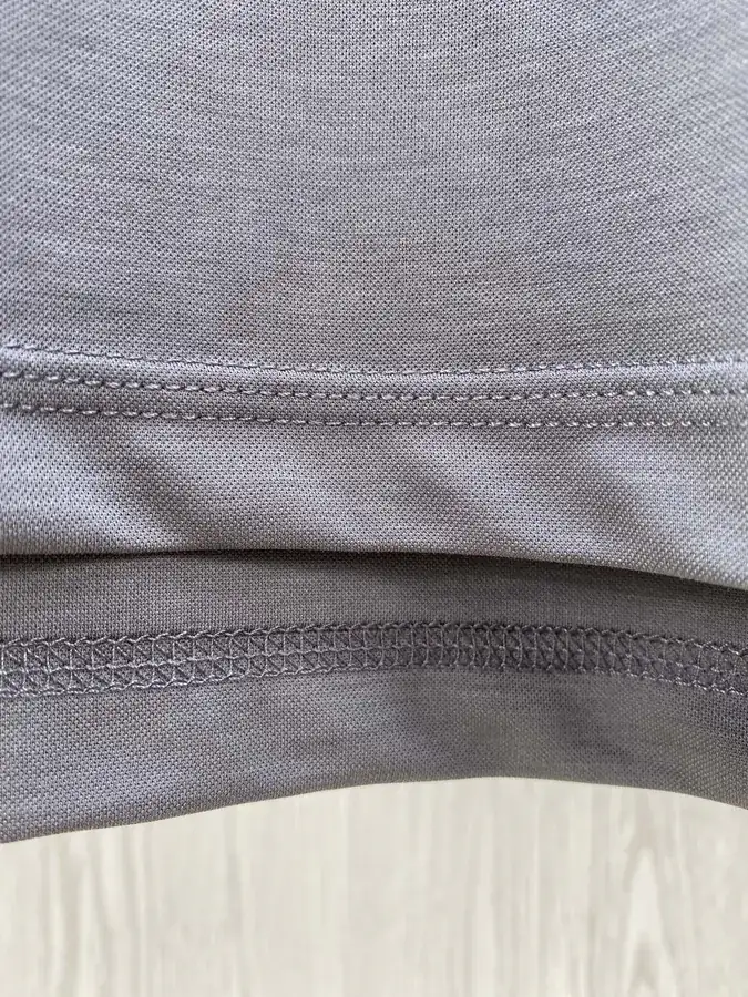 CE Graphite Grey T Shirt with Red Letter Embroidery