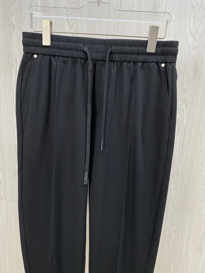 CE2025SS Men's Grained Calfskin Trouser