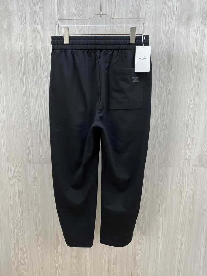 CE2025SS Men's Grained Calfskin Trouser