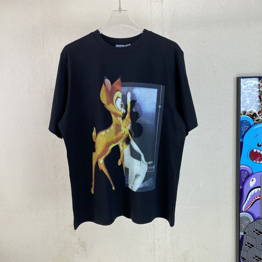 GVC Trendy Couple T恤 Kangli Print Deer Design