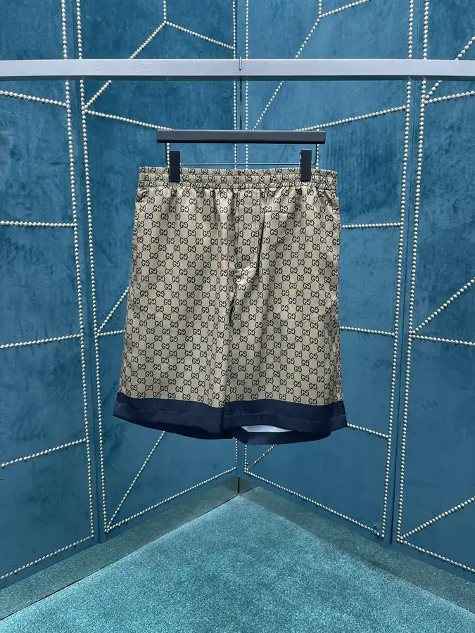 P190 G Family 25ss New Casual Shorts with GG Print