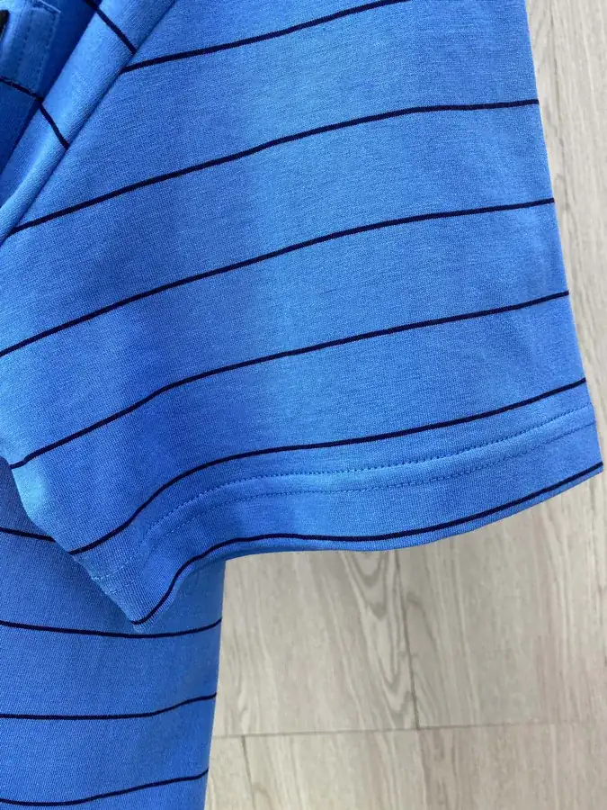 MiuMiu Striped Colorblock Short Sleeve T shirt
