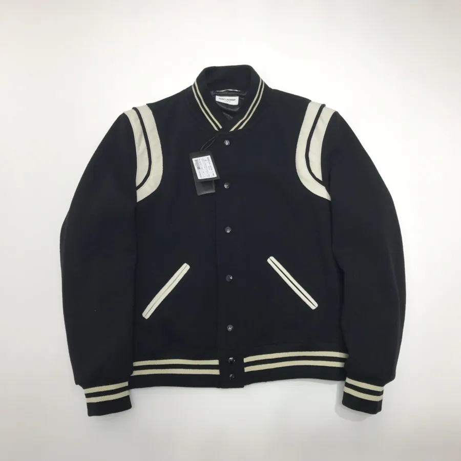SLP Wool Blend Baseball Jacket Men's and Women's