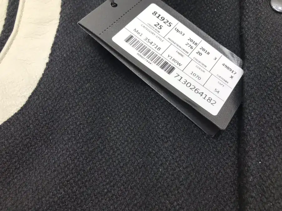 SLP Wool Blend Baseball Jacket Men's and Women's