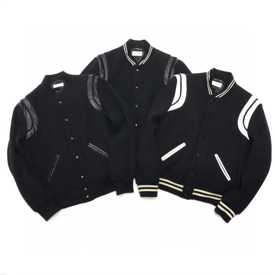 SLP Wool Blend Baseball Jacket Men's and Women's