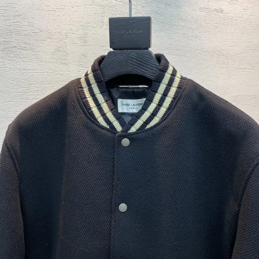 P490 SLP Genuine Leather Back Pocket Signed Baseball Jacket