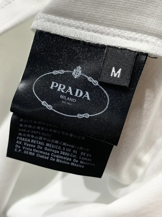PRD Tri Logo T Shirt in Black and White