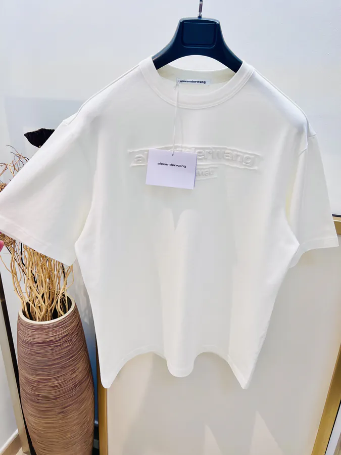 Alexander Wang 2025FW Oversized Loose Fit T Shirt