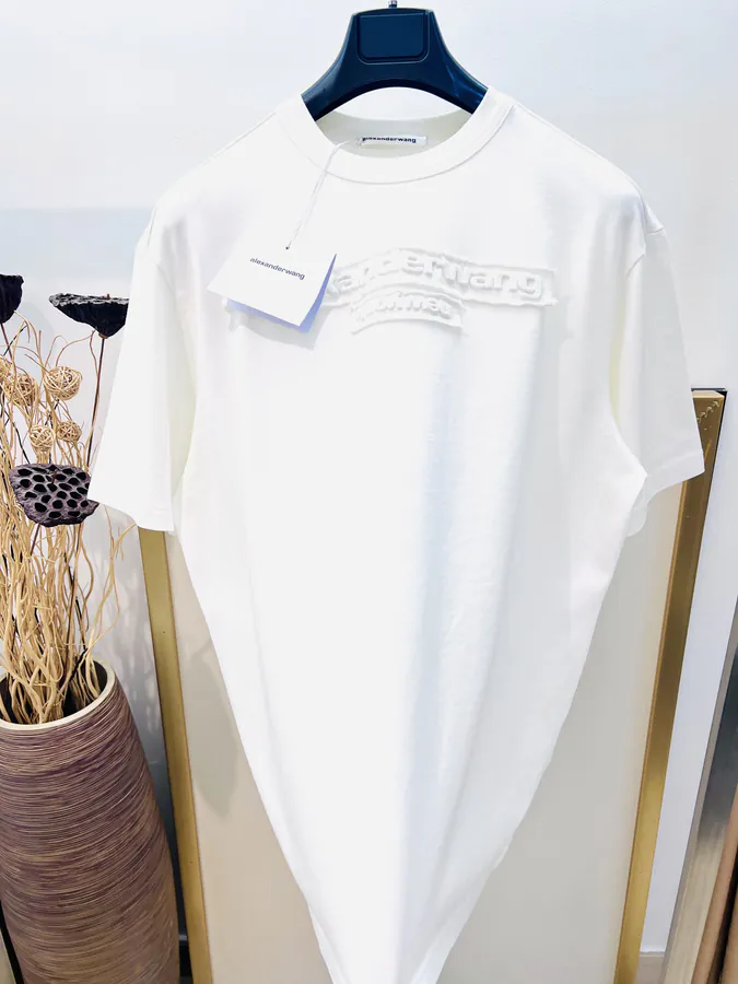 Alexander Wang 2025FW Oversized Loose Fit T Shirt