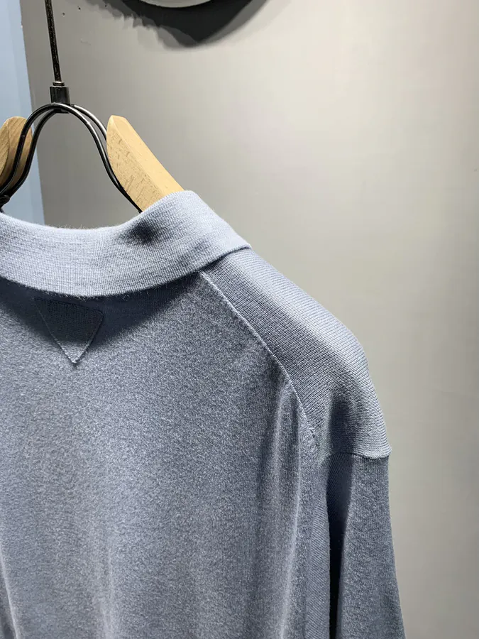 P205 PRD Grained Calfskin Polo Shirt